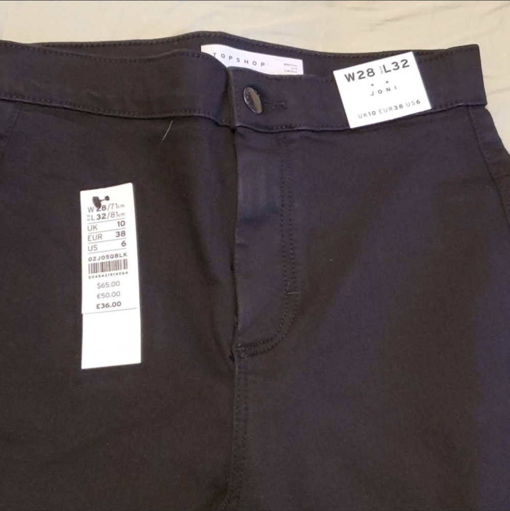 TOPSHOP JONI jeans  sz 28